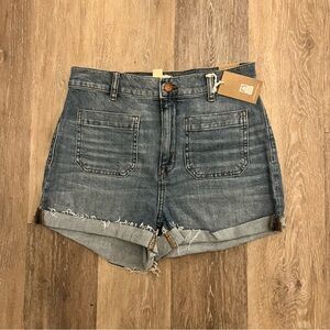 Madewell High Rise Denim Shorts